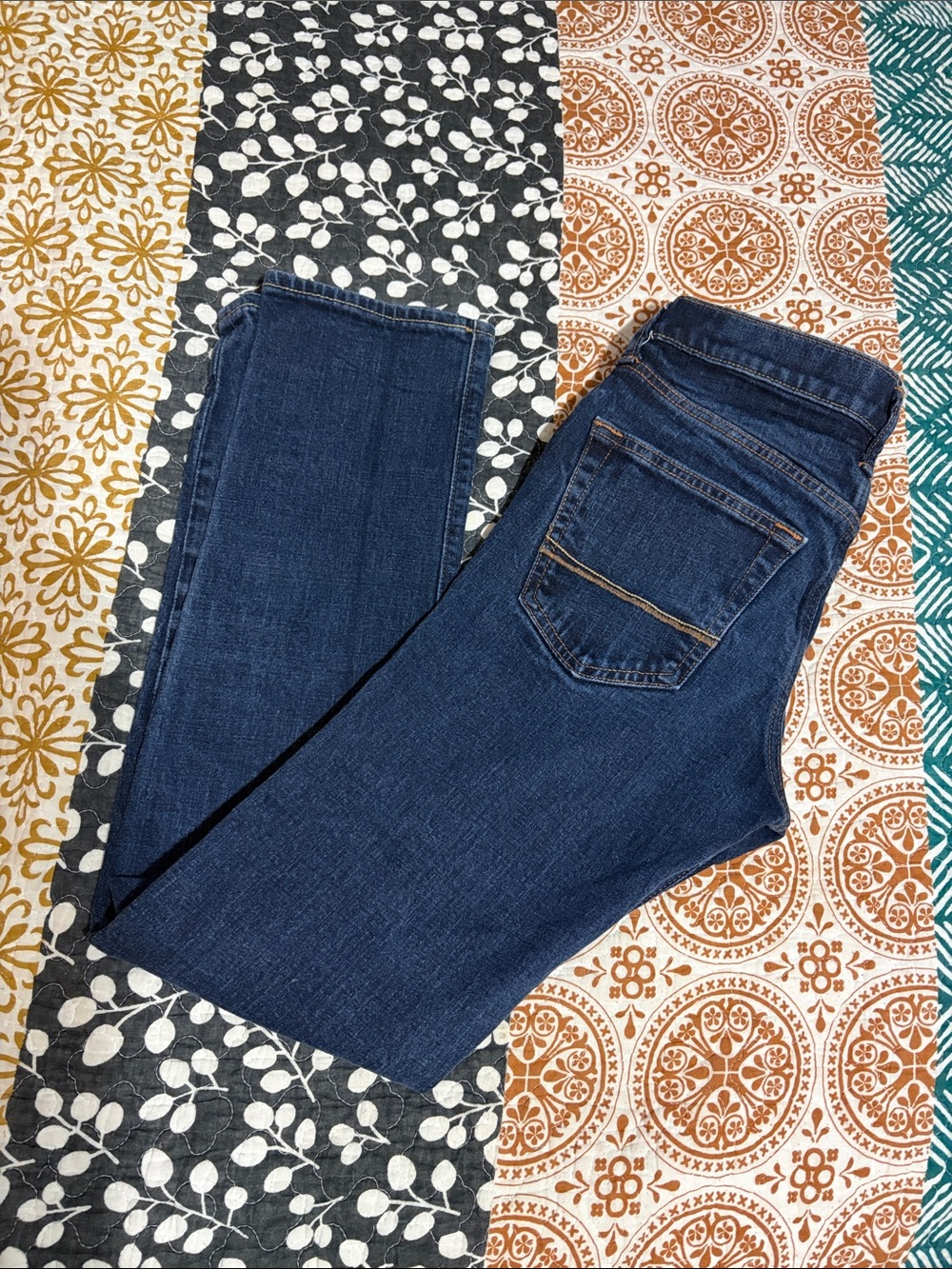 Abercrombie & Fitch Dark Blue Skinny Jeans